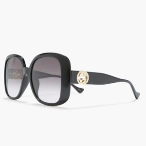 NWT Gucci 57mm Oversized Square Sunglasses